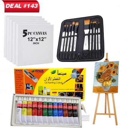 Oil Painting Kit For Artist's, Deal No.143