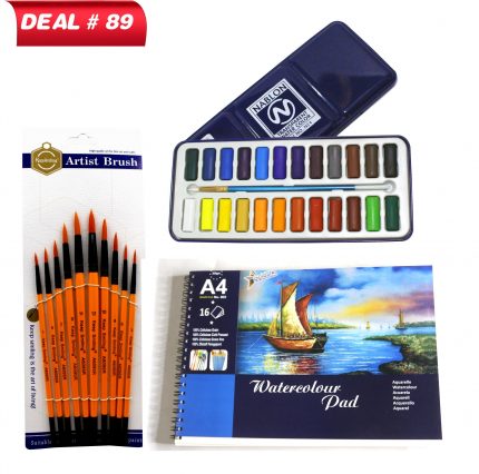 Watercolor Kit For Artist's, Deal No.89