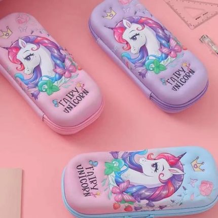 Unicorn Fairy 3D Pencil Pouch for Kids