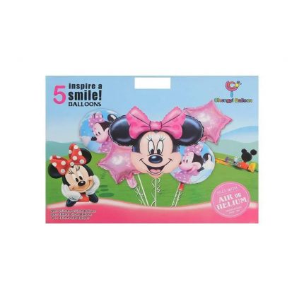 Mickey Mouse 5 Inspire Foil Balloons For Parties