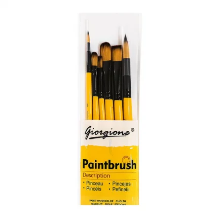 Giorgione Paint Brush Set – 6 Pcs