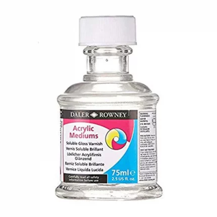 Daler Rowney Acrylic Medium Soluble Gloss Varnish 75ml