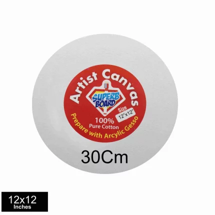 Artist Round Canvas 12 inch