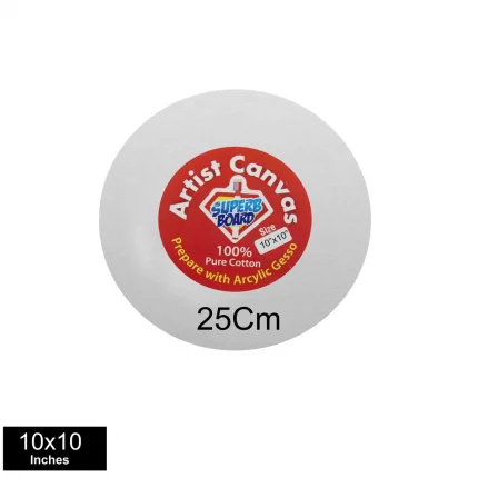 Artist Round Canvas 10 inch