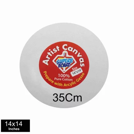 Artist Round Canvas 14x14