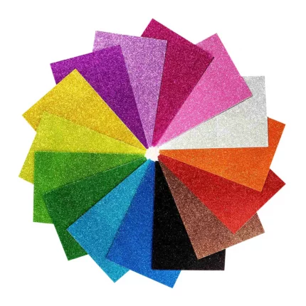 Foaming Glitter Sheets A4 Size Pack of 10