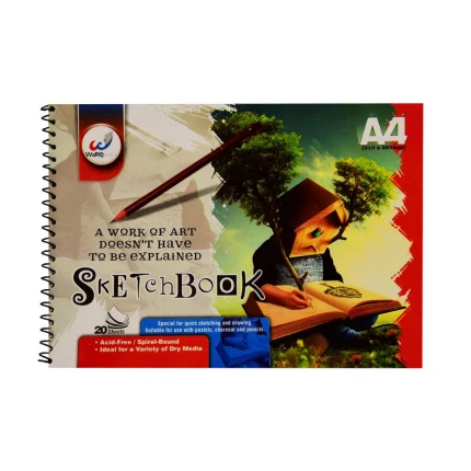 A4 Sketch book Plain Paper 20 SHEETS