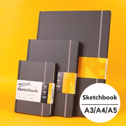 Mont Marte Signature Hardbound Sketch Book 110gsm A5