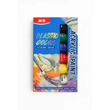 M&G Acrylic Paint Set of 6